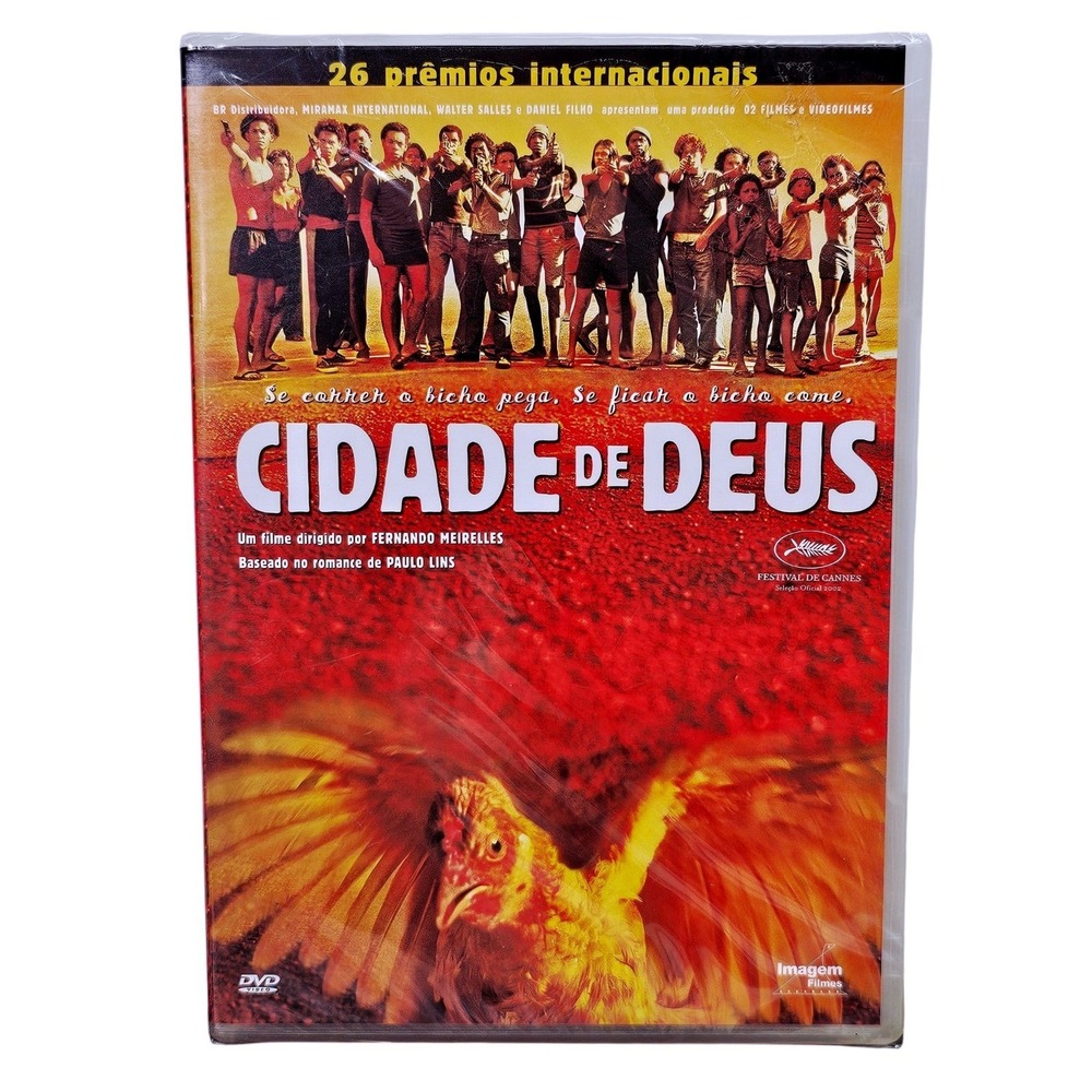 Cidade De Deus City Of God DVD Brazilian‎ Import Fernando Meirelles Crime Drama